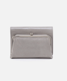 HOBO Robin Compact Wallet Light Grey