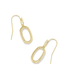 Kendra Scott Lee Ridge Open Frame Earring Gold Metal