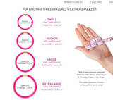 BuDhaGirls Epic Pink Three Kings Bangles