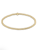 E Newton Extends Classic Gold 2.5mm Bracelet