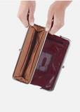 HOBO Lauren Clutch Wallet Winterberry