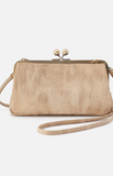 HOBO Lauren Frame Crossbody Gold Leaf