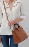 HOBO Sheila Medium Satchel Truffle