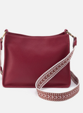 HOBO Cass Crossbody Wine