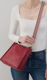 HOBO Cass Crossbody Wine