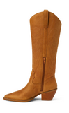 Matisse Agency Western Boot Caramel Leather
