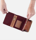 HOBO Robin Compact Wallet Winterberry