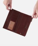 HOBO Jill Large Bifold Wallet Chocolate