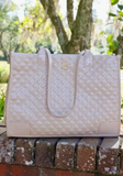 Caroline Hill Shane Tote Nude Patent SQ