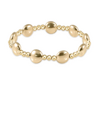 E newton Honesty Sincerity 10mm Gold Bracelet