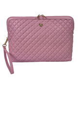 PurseN NEW Updated Litt Makeup Case Rose Quartz