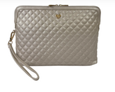 PurseN Updated Litt Mateup Case Pearl Quilted