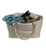 PurseN VIP Travel Tote Pearl Quilted