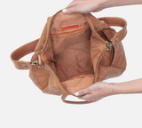 HOBO Sheila Large Satchel Saddle Tooled