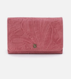 HOBO Jill Trifold Wallet Mauve Tooled
