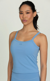 Gold Hinge Square Neck Cami Capri