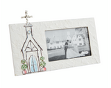Mud Pie Painted Church Frame