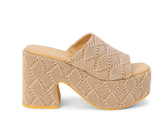 Matisse Como Camel Platform Heel