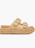 Dolce Vita Whitny Natural Raffia Sandal
