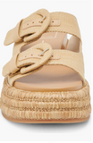 Dolce Vita Whitny Natural Raffia Sandal