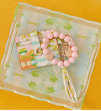 Laura Park Small Scalloped Tray Elephant Falls