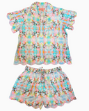 Laura Park Scolloped PJ Set