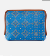 Hobo Large Cosmetic Pouch Blue