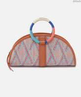 Hobo Luna Clutch Sunset Raffia