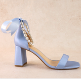 Morgan Dressy Heel Blue