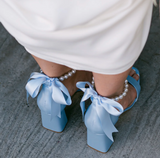 Morgan Dressy Heel Blue