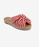 Mia Danielle Bow Sandal Red