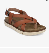 Mia Elain Sandals Cognac