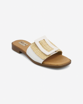 MIA Barbados Sandal Natural/White