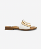 MIA Barbados Sandal Natural/White