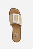 MIA Barbados Sandal Natural/White