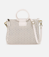 Hobo Shelia Medium Satchel Ecru