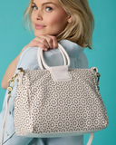 Hobo Shelia Medium Satchel Ecru