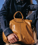 Hobo Shelia Large Satchel Natural