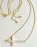 Easton Elle Slip Necklace Freshwater Pearl