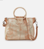Hobo Sheila Medium Satchel Saddle Stardust
