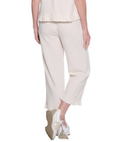 Multiples Ruffle Hem Pant Flax