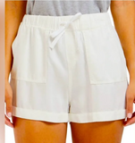 Velvet Heart Lyra Pull On Shorts White