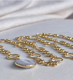 Easton Elle Pearl Loop Belt Chain