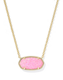 Kendra Scott lisa Statement Gold Carnation Kyocera Opal Short Pendant Necklace
