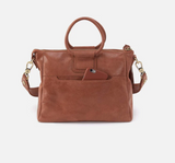 Hobo Sheila Medium Satchel Burnished Saddle