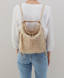Hobo Merrin Convertible Backpack Gold Leah