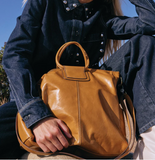 Hobo Sheila Large Satchel Natural