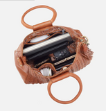 Hobo Sheila Medium Satchel Harvest Wheat