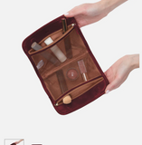 Hobo Beauty Cosmetic Pouch Wild Saddleberry