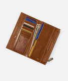 Hobo Jill Large Bifold Wallet Truffle